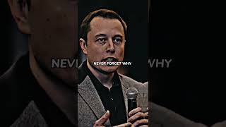 TELL ME WHY YOU STARTED 😈🔥 By Elon Musk 😈 | #qoutes #shorts