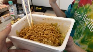 またまた食べちゃいました＞＜ペヤング獄激辛！！【ココロマン普段の様子】