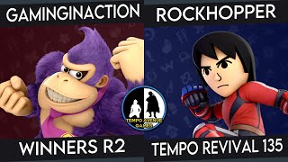 Tempo Revival 135 - gaminginaction (Donkey Kong) Vs. Rockhopper (Zelda, Mii Brawler) - WR2 - SSBU