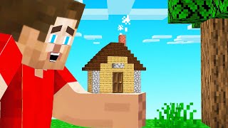 We Built The SMALLEST HOUSES In Minecraft!