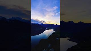 Breathtaking Sunset Over Walensee, Switzerland