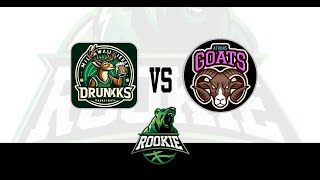 Jumpball - Rookie League 24/25 : Milwaukee Drunks – Athens Goats 75 – 46  (15/02/2025)