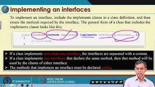 Lecture 21 Interface II