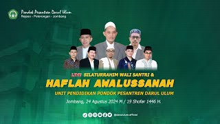 Silaturrahim Wali Santri & Haflah Awalussanah Unit Pendidikan Pondok Pesantren Darul Ulum Jombang.