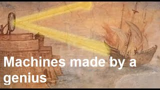 Archimedes' engineering vs Rome, machines made by the genius