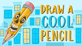 🥰☠️How to Draw a Cool Skull Pencil- 💙Digital Art I-Pad - Adobe Fresco