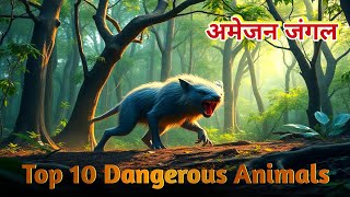 Top 10 mysterious animals in the Amazon forest | amazon rainforest | Ashvani Kumar Official