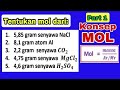 KIMIA KELAS X | CARA MENENTUKAN MOL JIKA MASSA ATOM/SENYAWA DIKETAHUI