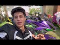 last ride on hulk😭 sold hulk😭 last vlog on my first superbike kawa h2r