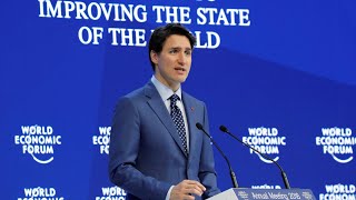 Sexual harassment is systemic and unacceptable, Trudeau tells Davos