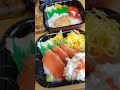 へぃ。 ‘д‘ 今日わ？丼丸テイクアウトっす。ゴチになりやーす。毎回助かります。いかネギトロ、鮪縁側、サーモンエビマヨ、貝ずくし、いなり、玉子サンド。最高だっぺよ！ごっつぁんです。🈵️🈵️🌺🌺