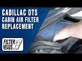 How to Replace Cabin Air Filter Cadillac DTS 2006-2011