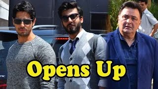 Fawad Khan & Sidharth Malhotra Open Up About Witty Rishi Kapoor!