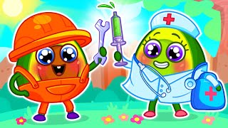 Let's go, Rescue Team!😎✨Play Jobs and Learn About Professions🤩 Kids Cartoon by Pit & Penny Stories🥑💖