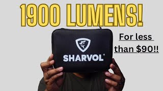 1900 Lumen Flashlight for Under $100?….. UNREAL! | Sharvol S1 Tactical Rechargeable Flashlight