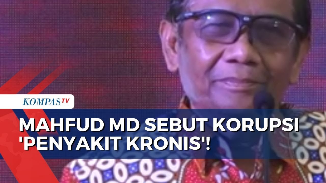 Angkat Bicara Soal Indeks Persepsi Korupsi Di Indonesia, Mahfud MD ...