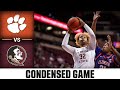 Clemson vs. Florida State Condensed Game | 2022-23 ACC Women’s Basketball