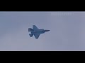 4k 空自の本気がついに解禁！ステルス戦闘機の機動飛行が熱い！ホーム三沢でf 35aがデモフライト！三沢基地航空祭2022（保存版）