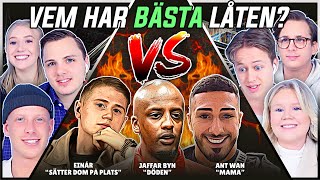 VEM HAR BÄSTA LÅTEN? (Einar, Jaffar Byn, Ant Wan) | Swedish Rap Reaction | #19