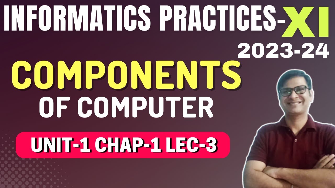 Parts Of Computer | Class 11 Informatics Practices | NCERT Chapter-1 ...