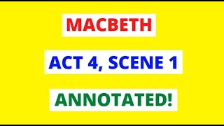 Macbeth: Act 4, Scene 2 Language & Structure Analysis In 60 Seconds! | GCSE English Exams Revision!
