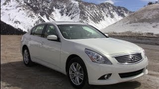 2012 Infiniti G25 AWD 0-60 MPH High Altitude Colorado Review