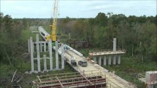 Balfour Beatty Infrastructure, Wilmington Bypass Time Laps Feb 2016 Update