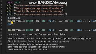 Python Coding: Definite loop with user input - finding the average of numbers input by a user