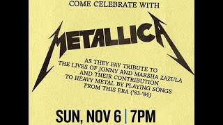 Metallica - hollywood fl. 11-6-2022 (zazula tribute show)