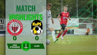 UNA STRASSEN 0 0 KUPS HIGHLIGHTS | UEFA CONFERENCE LEAGUE 1ST ROUND | 11-07-24