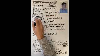 The Recognition Theorem for Semidirect Products (Algebra 1: Lecture 22 Video 5)