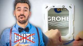 Comment réparer une chasse d'eau GROHE ? | fuite chasse d'eau WC suspendu | LINSTAN