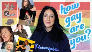 Rating Lesbian Influencers (0 to Super Gay)