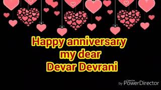 Happy Marriage Anniversary dever dewrani video|status|whatsapp status