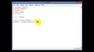 Python 3 Programming Tutorial [8] Random Numbers