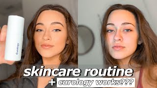 my skincare routine + DOES CUROLOGY REALLY WORK?? | Kiersten Diaz