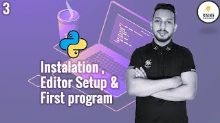 Python Bangla Tutorial 3 | Installation and editor setup | Run the first program