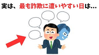 【聞き流し】意外と知らない詐欺に関する雑学