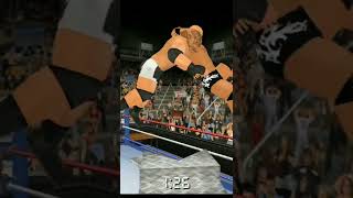 Randy Orton RKO Goldberg On Steel Steps In Wrestling Empire