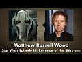 comparing the voices general grievous