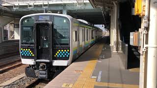 E131系80番台マリR11編成木更津発車