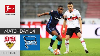 VfB Stuttgart - Hertha Berlin 2-2 | Highlights | Matchday 14 – Bundesliga 2021/22