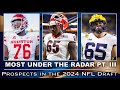 Most UNDER THE RADAR Prospects in the 2024 NFL Draft I MOST UNDERRATED PT. III