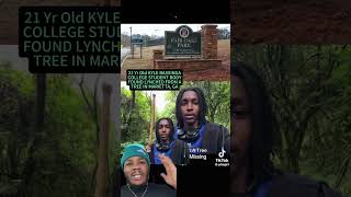 21 year old black man found hanging from a tree in Marietta Georgia.. college student