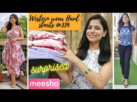 Jeans Top Dresses Kaftan Haul From Meesho L Dream Simple Youtube