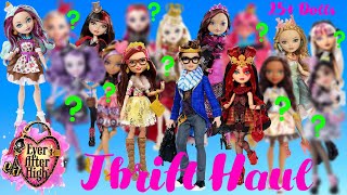 Ever After High | Collector’s Huge $40 Thrift Haul!