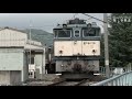 貨物電機 ef64形電気機関車　信越本線＆しなの鉄道を行く お召実績機77号機も　hdv 1638