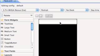 Android Application Development Tutorial 22 XML Introducting the EditText