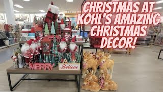 KOHL'S CHRISTMAS IS HERE! STORE WALK THRU! #KOHL'S