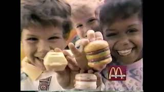 1987 McDonald's Happy Meal Guys Changables Happy Meal Commercial